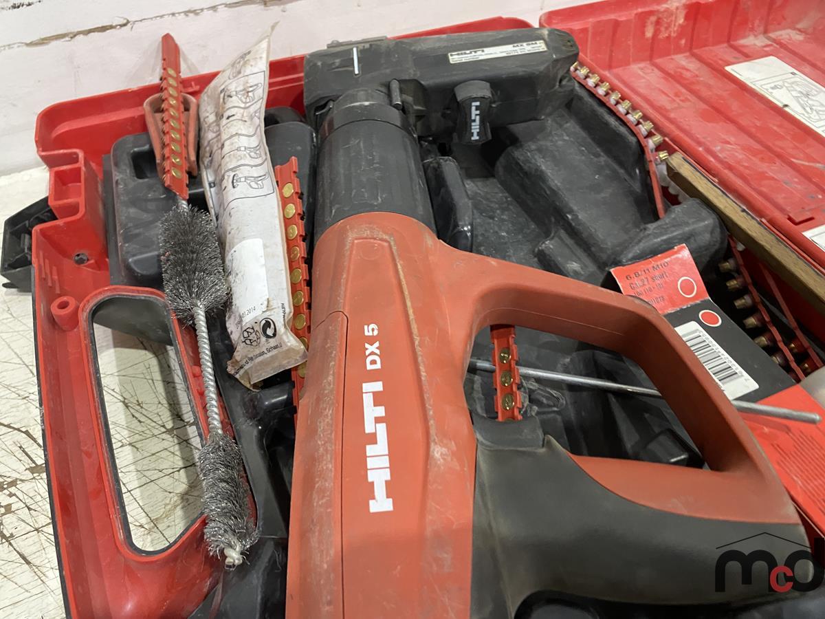 Hilti DX5 Powder Actuated Tool Kit