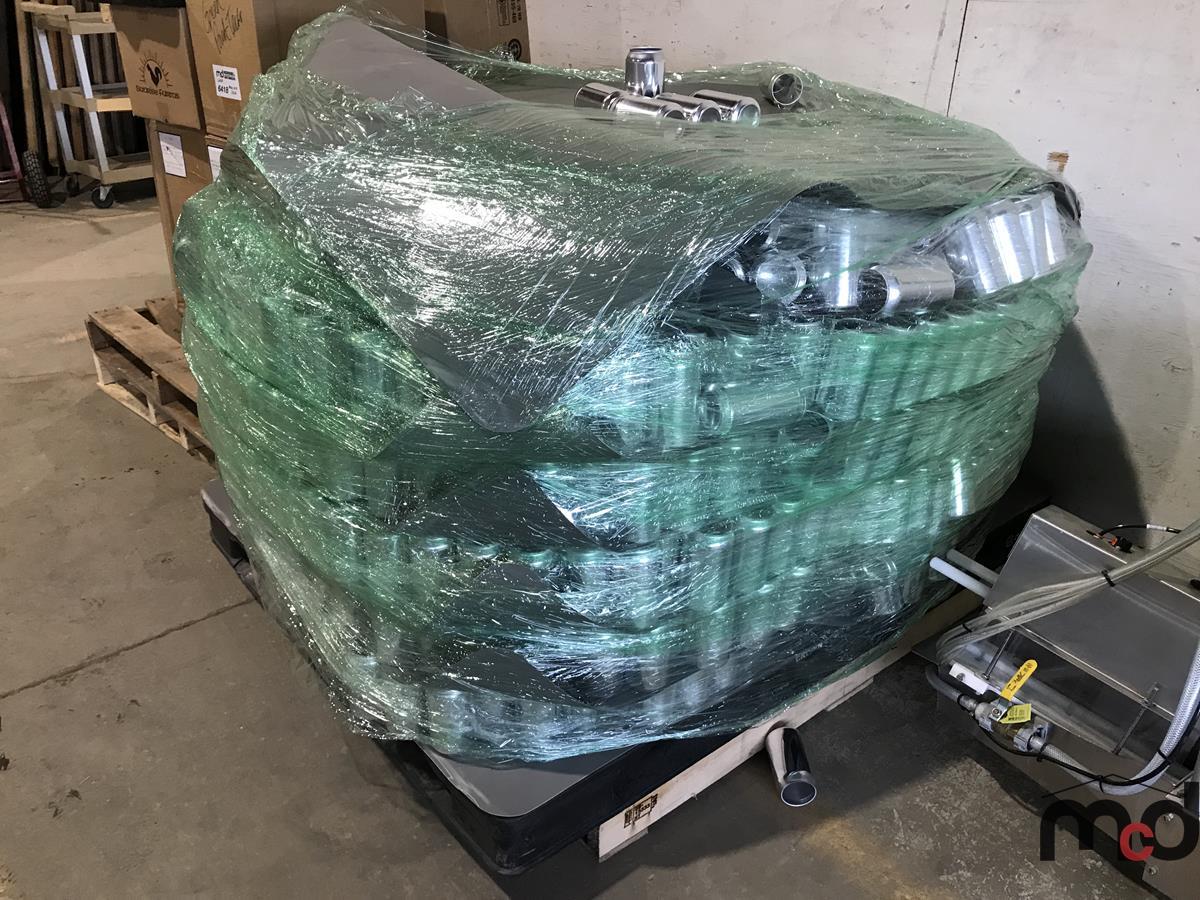 Pallet of Unmarked/Unsealed Cans