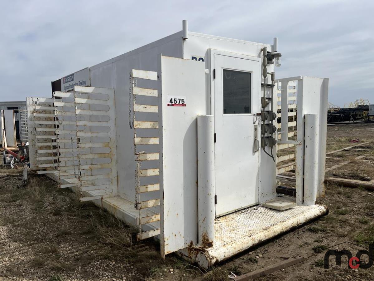 Skid Mounted Pipe Shack w/ Tool Room