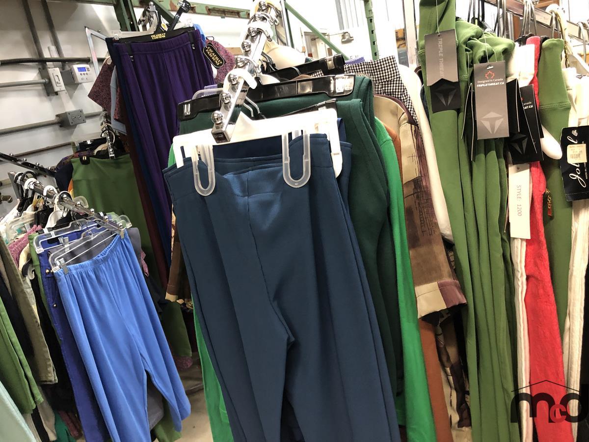 Rack w/ Clothes