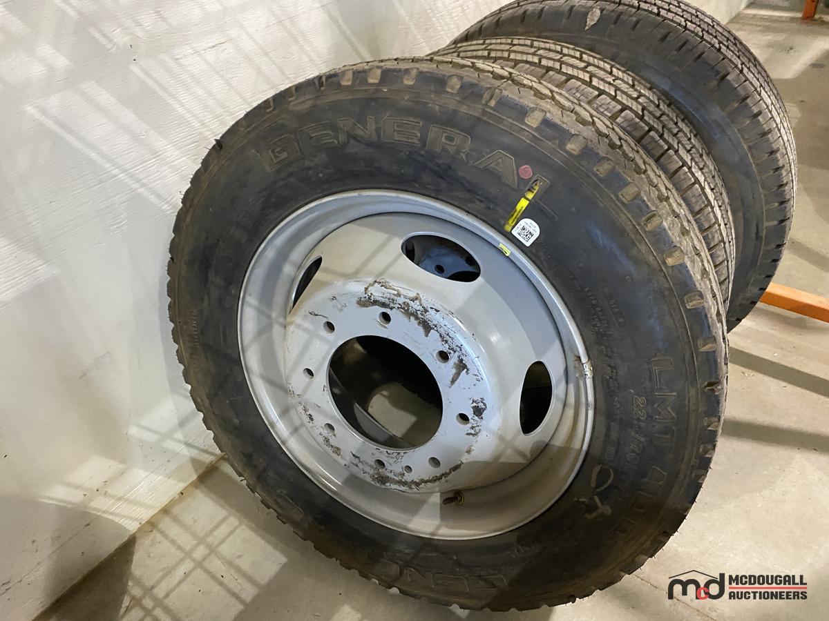 (3) Vehicle Tires w/ Rims