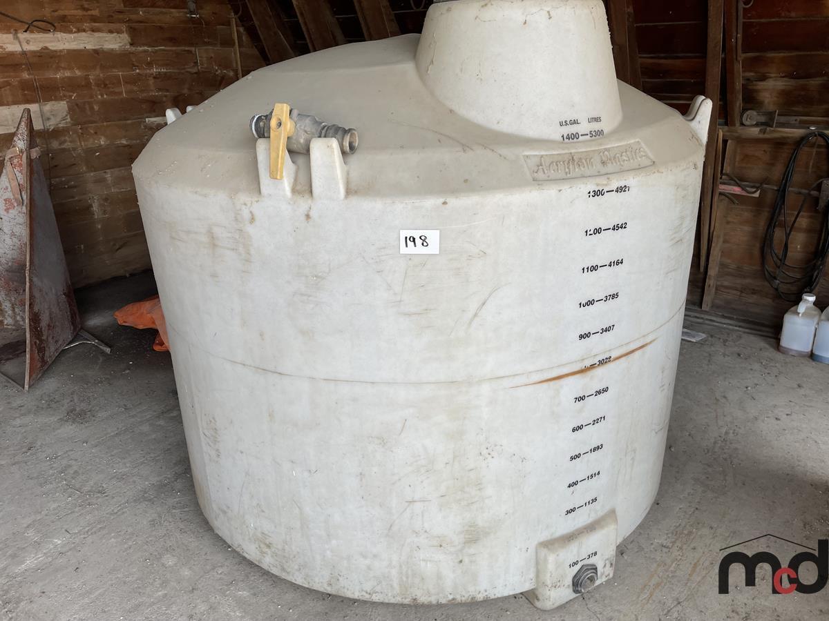 5,300L Poly Water Tank