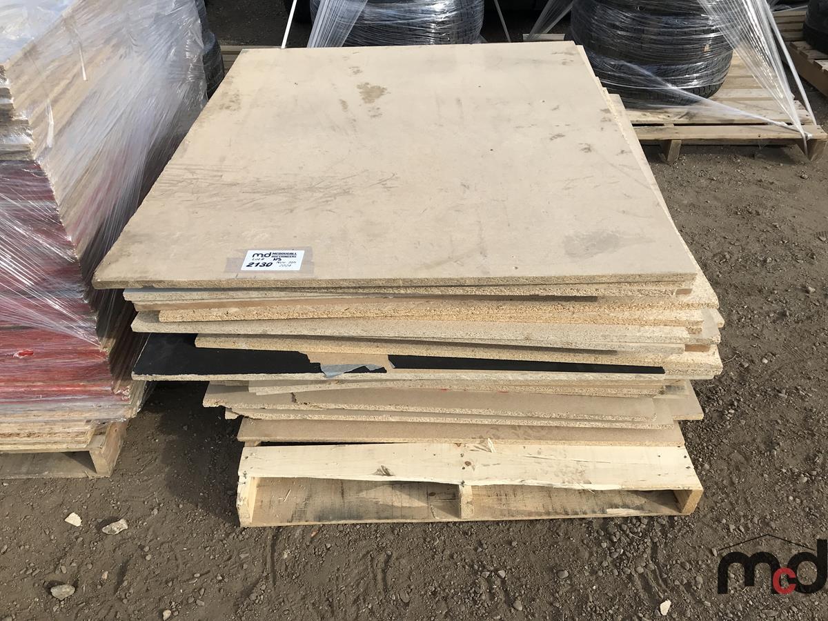 Pallet of Assorted Particle Boards