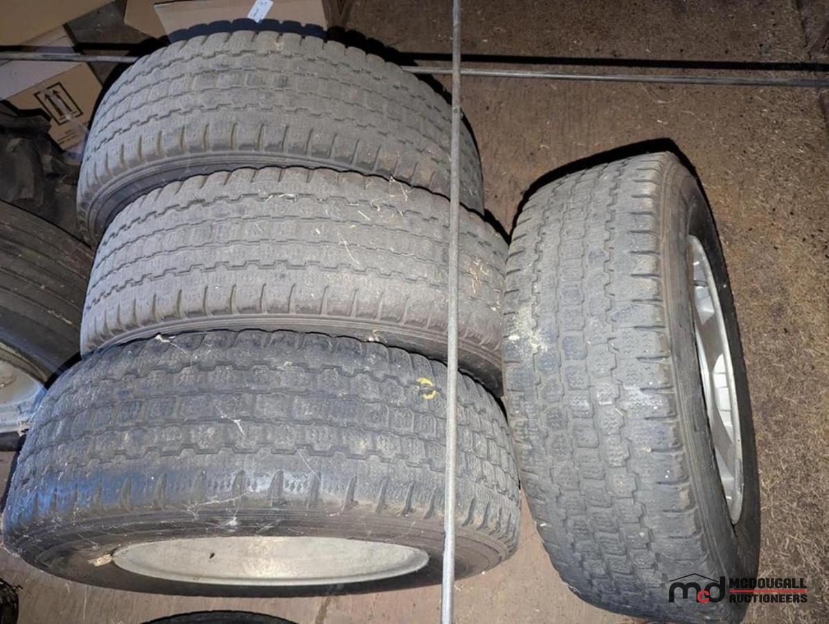 (4) 245/70R17 Tires w/ Rims