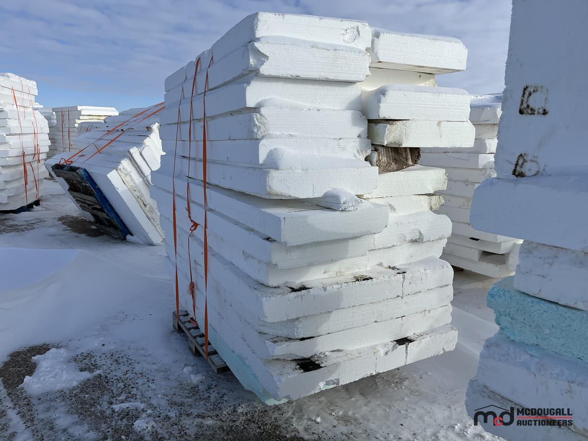 (1) Pallet of Styrofoam Insulation Panels