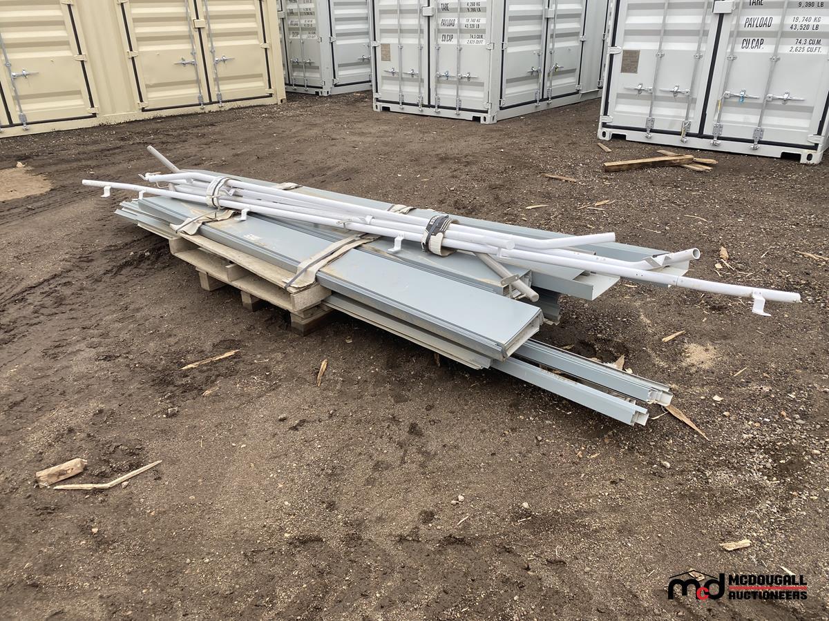 Assorted Grey Aluminum Channeling